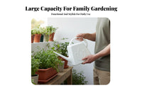 Long Spout Watering Can Large Capacity Watering Can Plastic Plant Waterer Lightweight Gardening Tool Ergonomic Handle for Garden