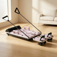 Pilates Board with Resistance Bands Non-Slip Pilates Board Lightweight