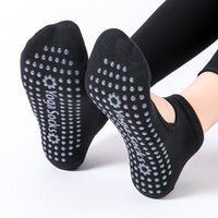 Non-Slip Silicone Grip Yoga Socks for Women Pilates Barre Fitness Dance