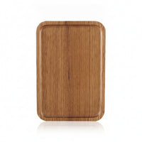 Wood Serving Tray Wooden Dessert Tray Rectangular for Hosts, Cafes