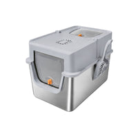 Enclosed Cat Toilet Pet Toilet Large Included Waste Remover