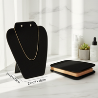 Foldable Necklace Bracelet Display Stand Jewelry Organizer for Earrings Rings