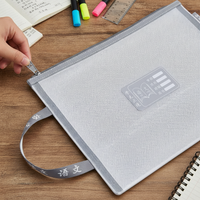 Subject Classification Document Bag for Students, Zippered File Organizer for Papers and Books