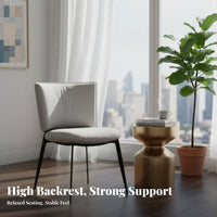 High spinerest Curved spine Armchair signature aesthetic Seating Furniture Soft Upholstery Accent Chair Ergonomic Design for Interior Designers, Business Owners, Dining Room, Restaurant, Showroom, Lounge Area