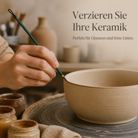Fine Weasel Hair Detail Paint Brush for Traditional Chinese Painting, Calligraphy, Pottery, and Watercolor