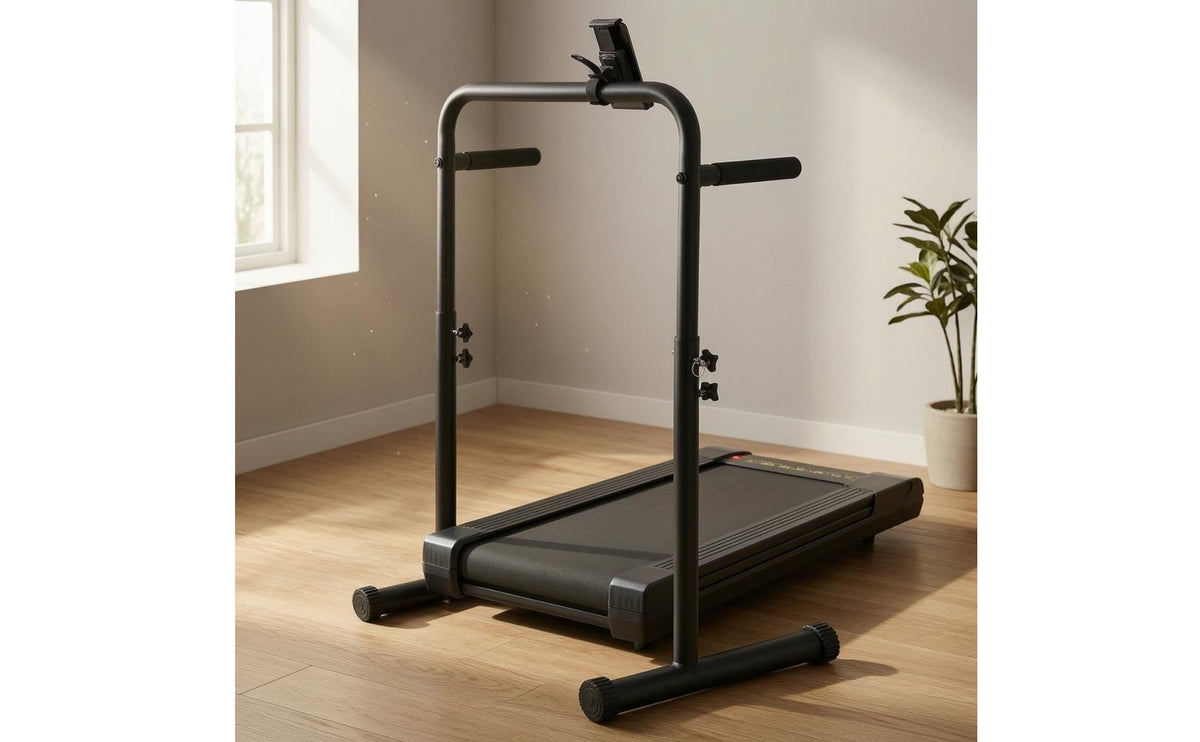 Treadmill Handrail Frame Side Grip Handles Walking Pad Handle with Phone mount Exercise Equipment