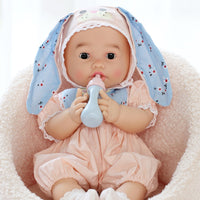 Interactive Infant Doll Pretend Play Infant Doll with Accessories Sound-Playing Toy for Kids, Girls