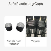 Anti-Slip Round Ladder Feet Pads for Telescopic Ladders