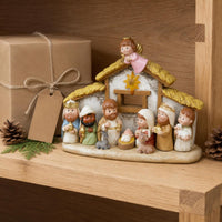 Stable Nativity Ornament Decorative Tabletop Decoration Collectible Decor