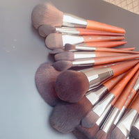 M Series Professional Makeup Brush Collection for Face and Eyes