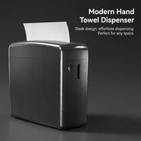 Dining Table Paper Dispenser for Folded Hand Towels, Freestanding Tissue for Bathroom and Kitchen, Top-Opening Lid