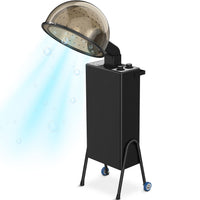 Portable Salon Hair Dryer with Stand, Steam Treatment, Timer (US Plug)