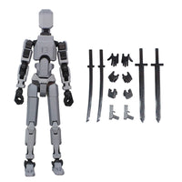 Articulated Figure with Accessories Fully Movable for Stop Motion, Collectors