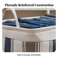 Framed textile Storage container Easy reach Stackable Framed Container dual-direction Zippers