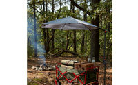 UPF 50+ Clamp-on Umbrella Protection Chair Umbrella with Clamp Portable Sun Shade Adjustable for Beachgoers, Campers, Anglers, Camping, Fishing