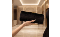 Clutch Bag Fuzzy Evening Clutch Evening Purse for Women, Weddings, Parties