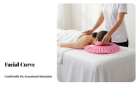 Pressure Relief U-Shaped Face Pillow Ergonomic Support Memory Foam Face Down Pillow Soft & Comfortable for Beauticians, Medical Facility