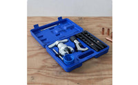 Multi-Size Eccentric Cone Flaring Tool Kit Portable Carrying Case Copper Pipe Flaring Tool Set Heavy Duty for Plumbers, DIY Enthusiasts, Air Conditioner Installation, Automotive Repair