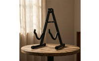 Metal Triangular-Frame Guitar Stand Portable Folding Guitar Stand Long-Lasting Universal for Guitarists, Students, Stage