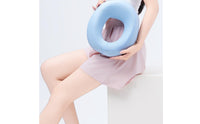 Memory Foam Prone Pillow Low-Height Pillow with Face Opening Headrest Compact Ergonomic for Spa Therapists, Massage Tables