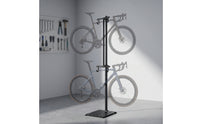 Space-Saving Bike Rack with Hooks Indoor Bike Storage Rack Sturdy Cycle Stand with Hooks Sturdy for Apartment