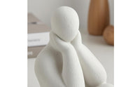 Desk Ornament Rustic Simplicity Abstract Figurine Rounded Forms Abstract Bookend