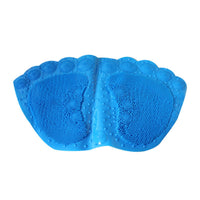 Footprint Suction Cup Non-Slip Bath Mat for Home and Hotel Use