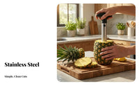 Rust-Proof Pineapple Corer Cutter Food Grade Pineapple Corer Rustproof for Parties