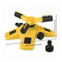 Rotating Garden Sprinkler Large-Area Rotating Sprinkler Stable for Homeowners