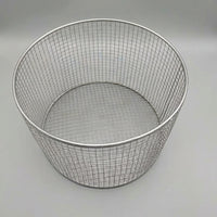 Kitchen Storage & Organisation Baskets for Shelves with Handle, Premium 304 Stainless Steel Wire Design for Retailers and Cupboards