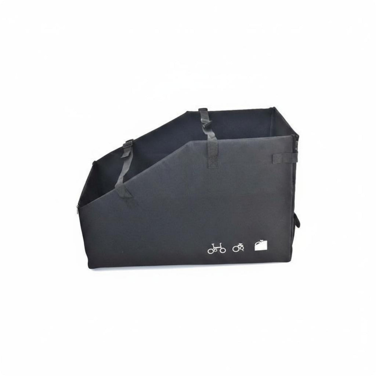 Foldable Folding Cycle Storage Box Heavy Duty Cycle Transport Bag Reinforced Straps for Compact Folding Bike Riders