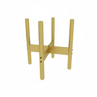Nordic design & aesthetic crisscross base Planter Stand Minimalist Design X-Shaped Floor Stand Space-Saving bloom Pot Rack Easy to Assemble for Home Decorators, homeowners, fromice Workers, Living Room, Balcony, Bedroom, Corner