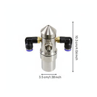 Anti-Leak Air Atomizing Nozzle Fine Mist Atomization Stainless Steel Misting Nozzle for Humidification, Cooling, Coating