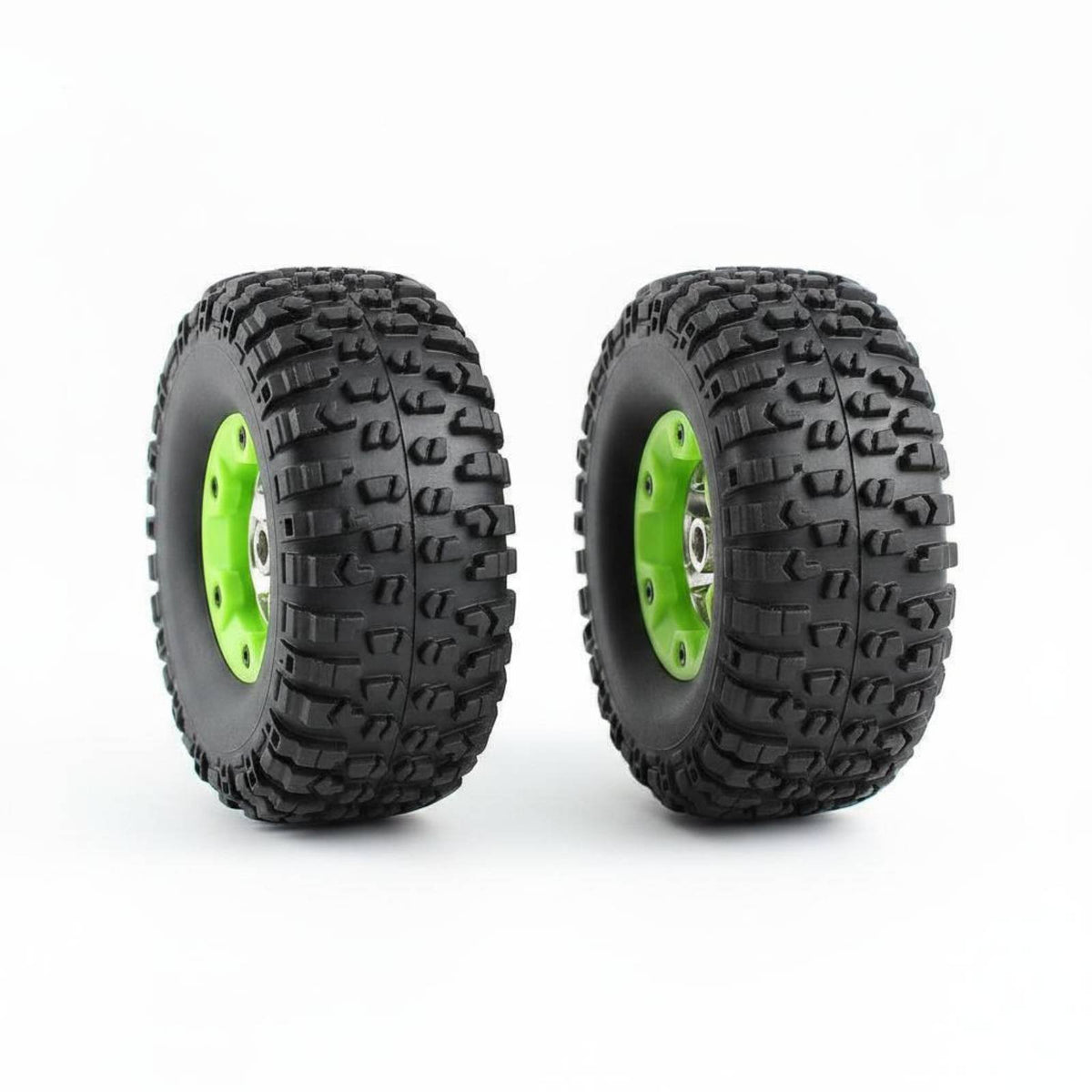 2 Pieces 12427 Replacement Tire Easy to Install RC Replacement Tires Abrasion Resistant remoted Control Truck Tire for Outdoor