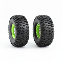 2 Pieces 12427 Replacement Tire Easy to Install RC Replacement Tires Abrasion Resistant remoted Control Truck Tire for Outdoor