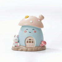 Adorable Fungus Piggy Bank Compact Fungus Currency Bank Decorative Currency Saving Pot Sturdy for Children, Girls, Nursery