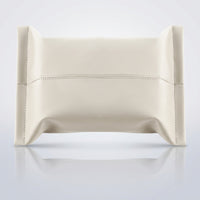 Tissue Box and Napkin Holder for Car Sun Visor, Leather Car Tissue Holder for Armrest Box, Smooth PU Leather Case, Car Tissue Box Pack of 1