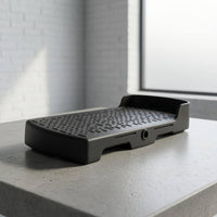 Molded Plastic Rowing Machine Foot Pedal 12.8 Mm Rowing Machine Pedal with Axle Hole Textured Gym Gear Part Reinforced