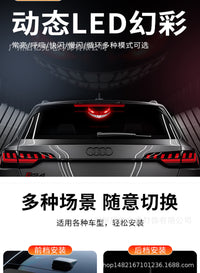 Solar Demon Eye LED Decorative Light for Car Rear Window