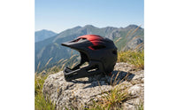 Vented Full-Face Cycle Helmet Aerodynamic Helmet with Chin Guard Breathable Comfortable for Mountain Biking