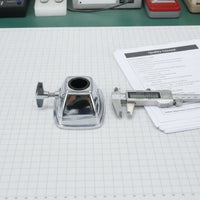 Drum Bracket with Tightening Knob Metal Drum Mounting Bracket Silver for Drummers