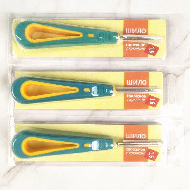 Rubber Sole Awl Set for Shoe Repair and Crafting