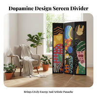 Foldable Design Folding Panel Screen Freestanding Multi-Panel Art Partition Movable Room Divider Modern Design for Homeowners, Interior Decorators, Separateice Workers, Bedroom, Entrance Hall, Studio Apartment, Restaurant