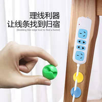 Desktop Cable Organizer Clips for Data Cables and Wires