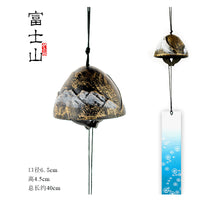 Japanese Style Cast Iron Wind Chime Bell for Indoor Decoration and Souvenir