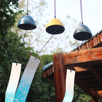Japanese Style Cast Iron Wind Chime Bell for Indoor Decoration and Souvenir