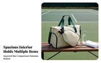 Racket Bag Lightweight Pickleball Travel Bag Large Capacity Sports Duffel Water-Resistant Stylish Design for Outdoor