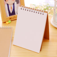 Vintage Kraft Paper Sketchbook A5 Spiral Bound Notebook for Students and Artists