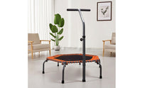 Hexagonal Trampoline bar Sturdy Trampoline Adjustable Handle Compact Rebounder Bar for Apartment