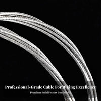 Cycle Inner Wire Cycle Brake Wire Stainless Steel Bike Wire Low Drag High Tensile Strength